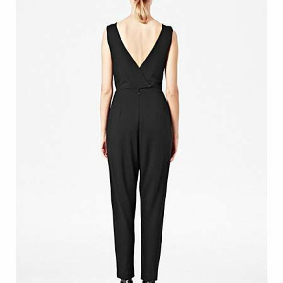 FRENCH CONNECTION MARIE V-NECK JERSEY JUMPSUIT SIZ - Picture 3 of 3